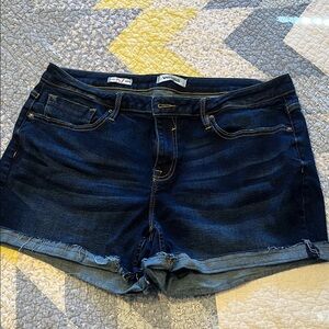 Vigoss Women's Deep Indigo Jean Shorts